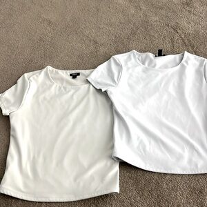 Two tight short sleeve shirts